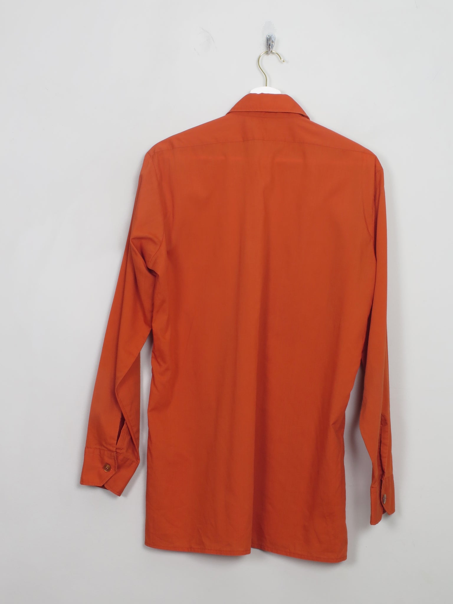 Men's Vintage Orange 70s Shirt M