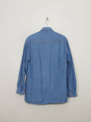 Vintage Men's Denim Shirt L