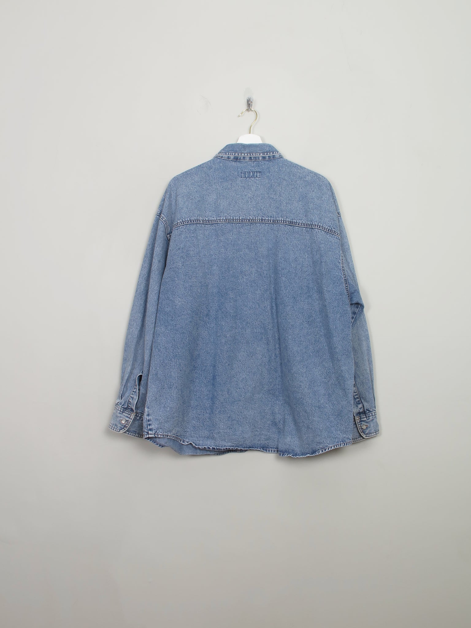 Men's Vintage Oversized Denim Shirt L/XL