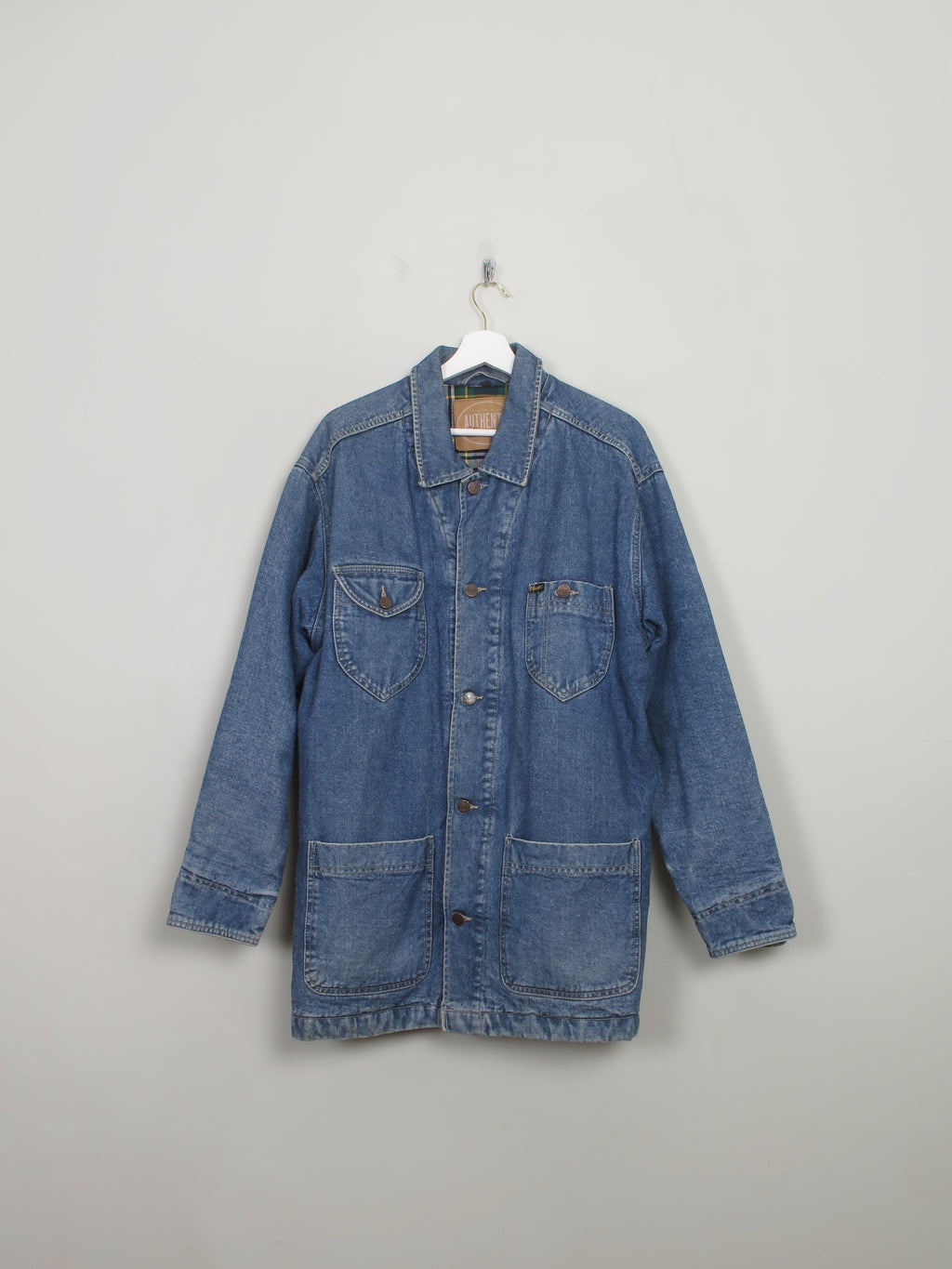 Men's Vintage Wrangler Denim Chore Jacket M/L