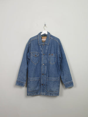 Men's Vintage Wrangler Denim Chore Jacket M/L
