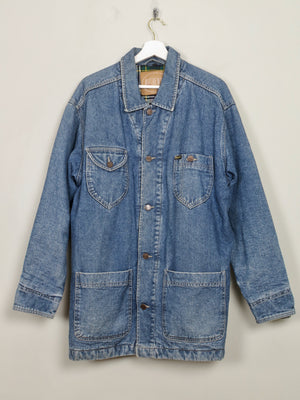 Men's Vintage Wrangler Denim Chore Jacket M/L