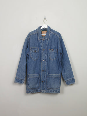 Men's Vintage Wrangler Denim Chore Jacket M/L