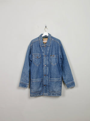 Men's Vintage Wrangler Denim Chore Jacket M/L