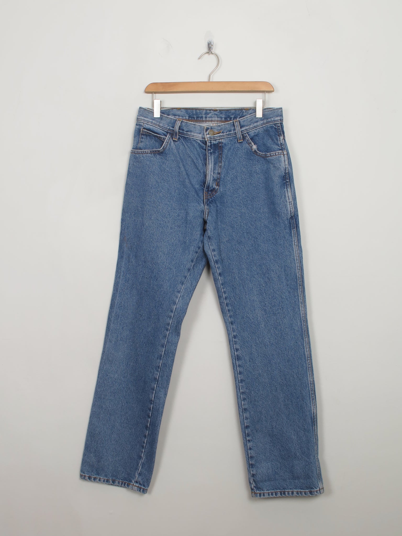 Men's Vintage Blue Wrangler Denim Jeans 31/32