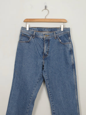 Men's Vintage Blue Wrangler Denim Jeans 31/32
