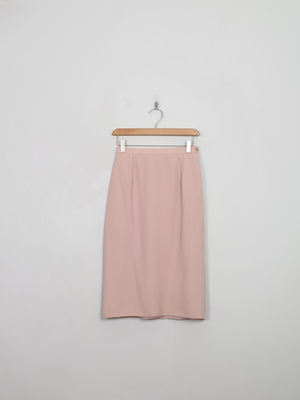 Women's Vintage Nude Pink Frank Usher Suit S