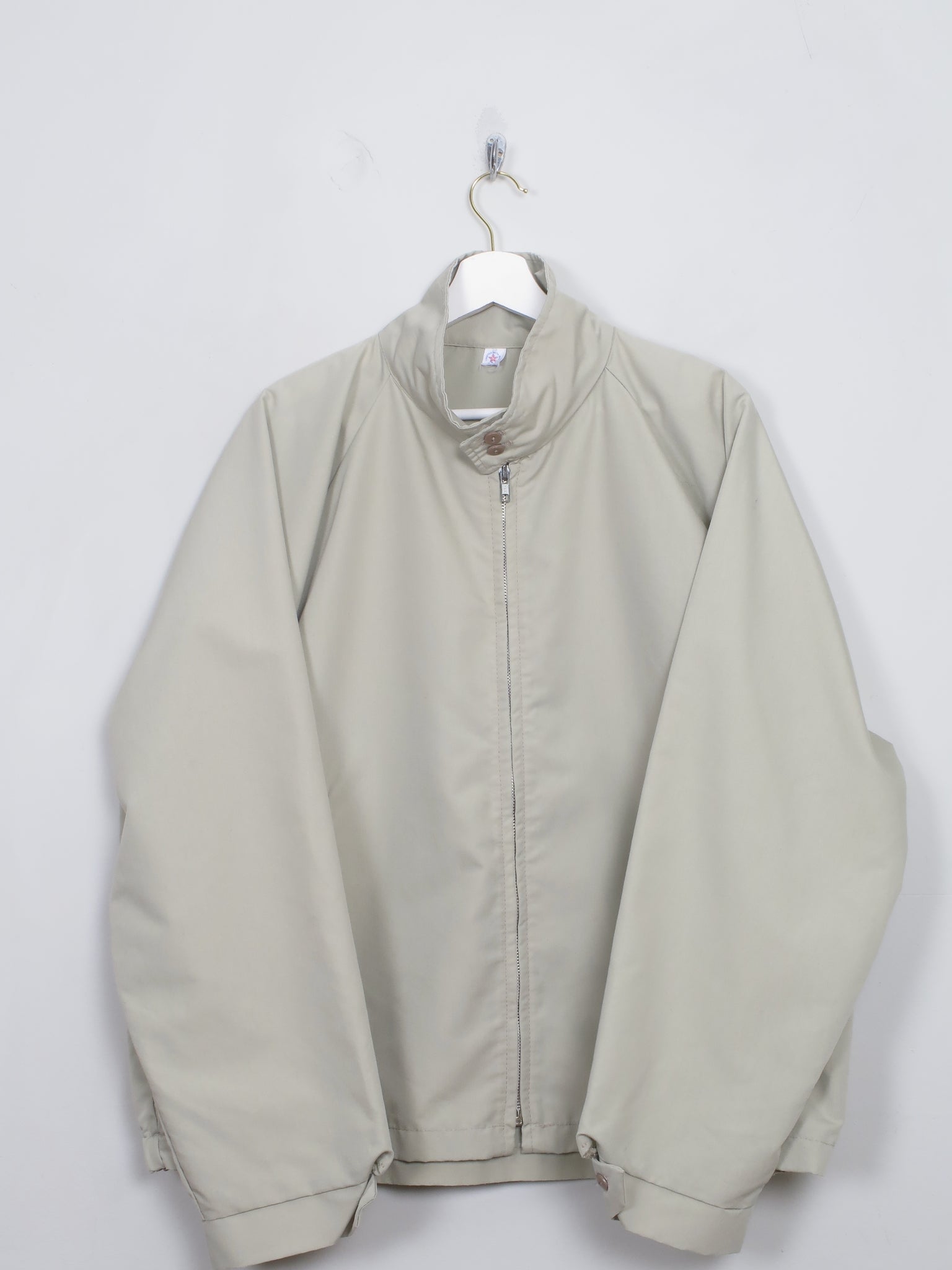 Men's Vintage Harrington Cream Jacket XL/XXL