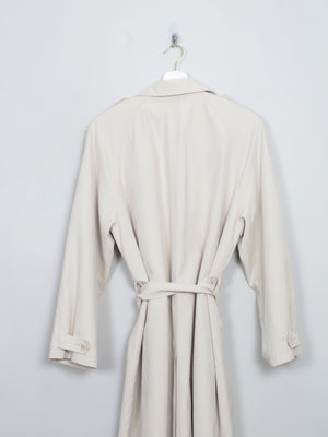 Women's Vintage Beige Burton Trench Coat S/M