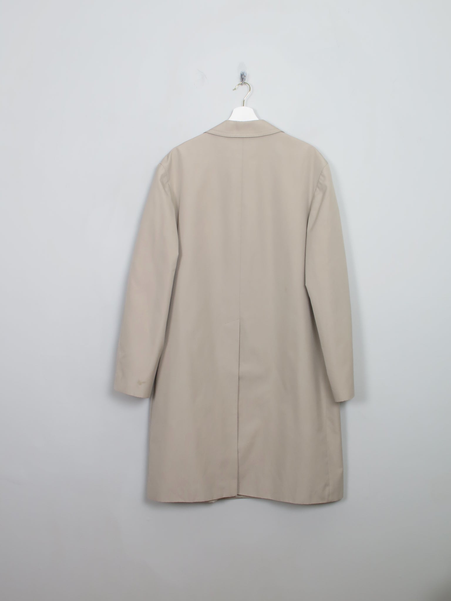 Men's Vintage Beige Trench Coat 44/L