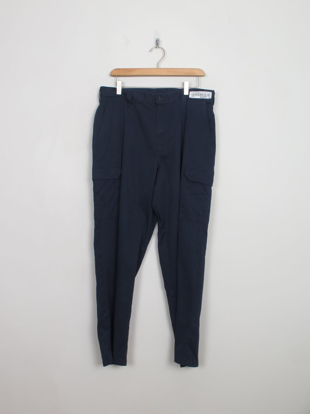 Men's Vintage Navy Work Combat Trousers 34" 30"