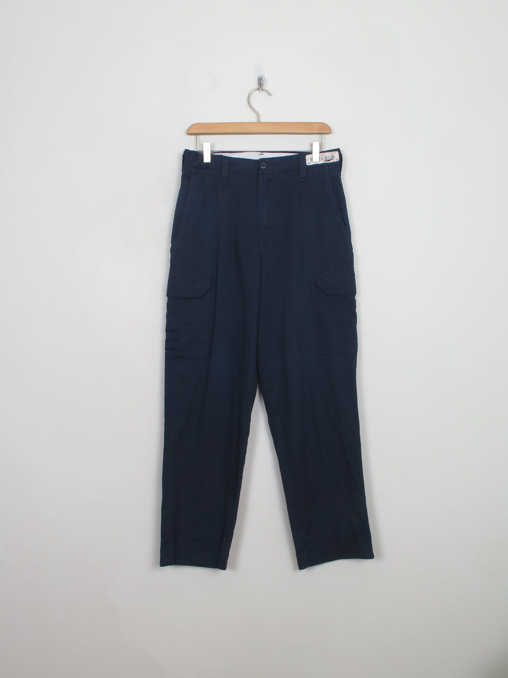 Men's Vintage Navy Combat Work Trousers 30"/30"
