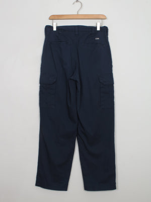 Men's Vintage Navy Combat Work Trousers 30"/30"