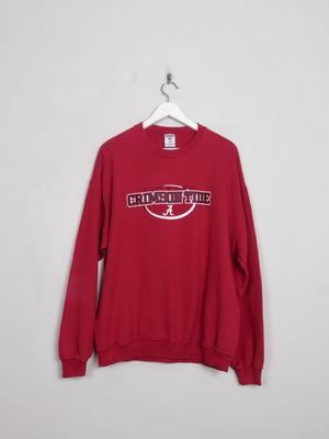 Men's Wine Crimson Tide Sweatshirt L/XL