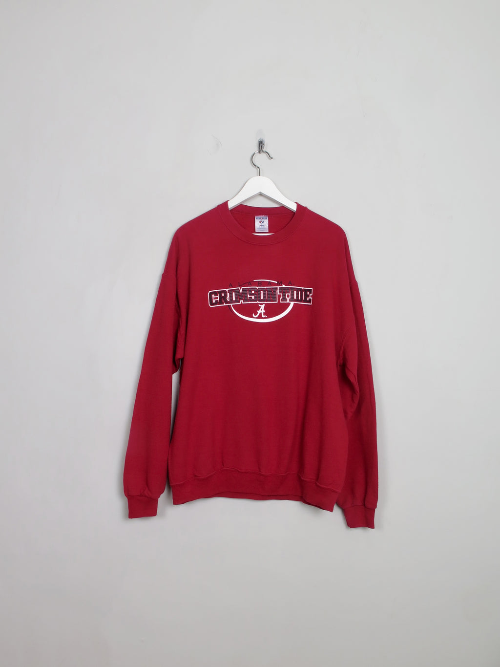 Men's Wine Crimson Tide Sweatshirt L/XL