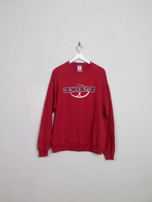 Men's Wine Crimson Tide Sweatshirt L/XL