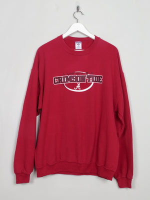 Men's Wine Crimson Tide Sweatshirt L/XL