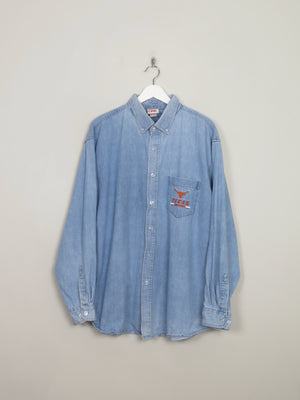 Men's Vintage Denim Shirt XL