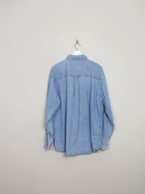 Men's Vintage Denim Shirt XL