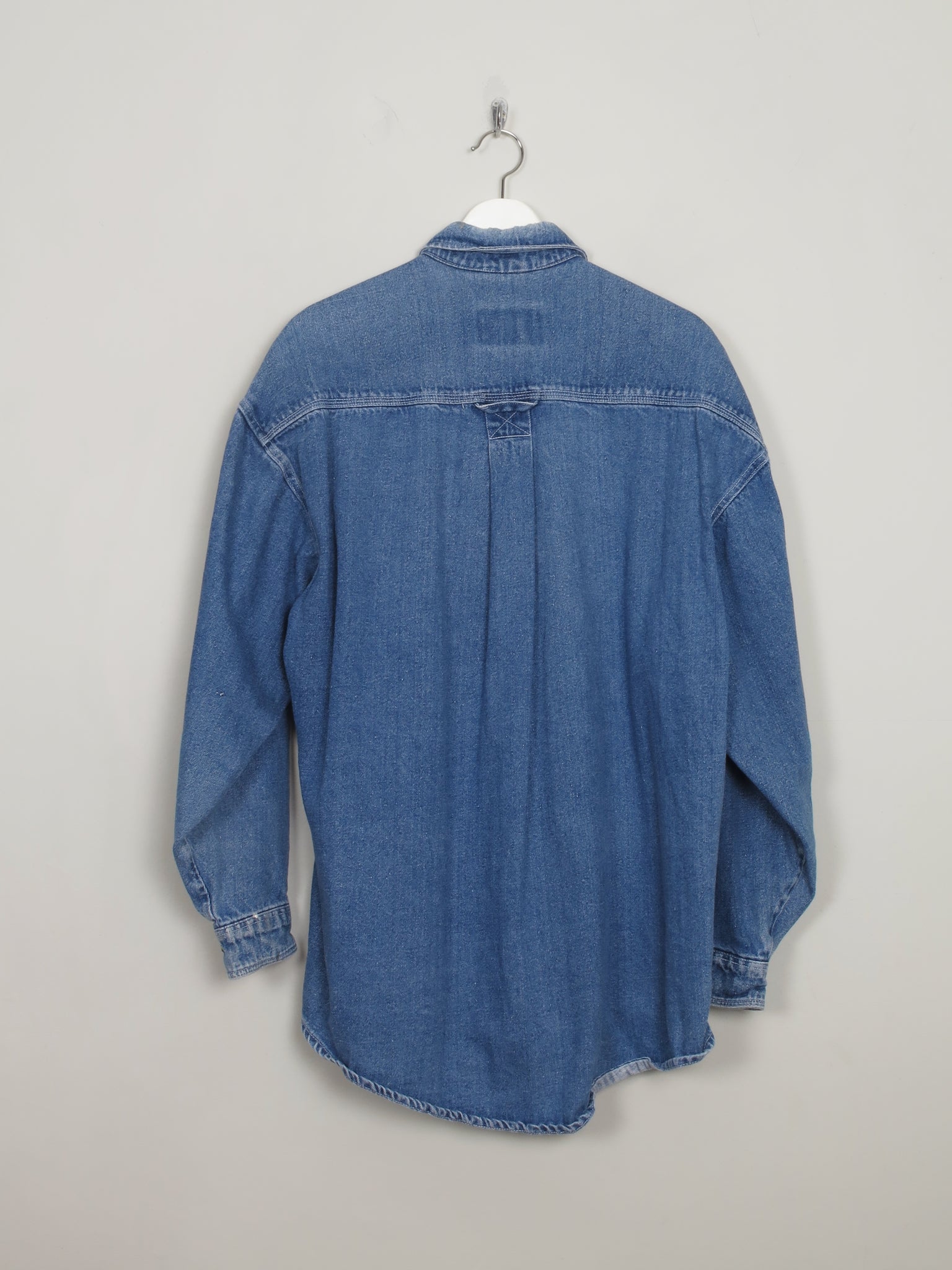 Vintage Blue Denim Moose Creek Shirt XL Oversized - The Harlequin