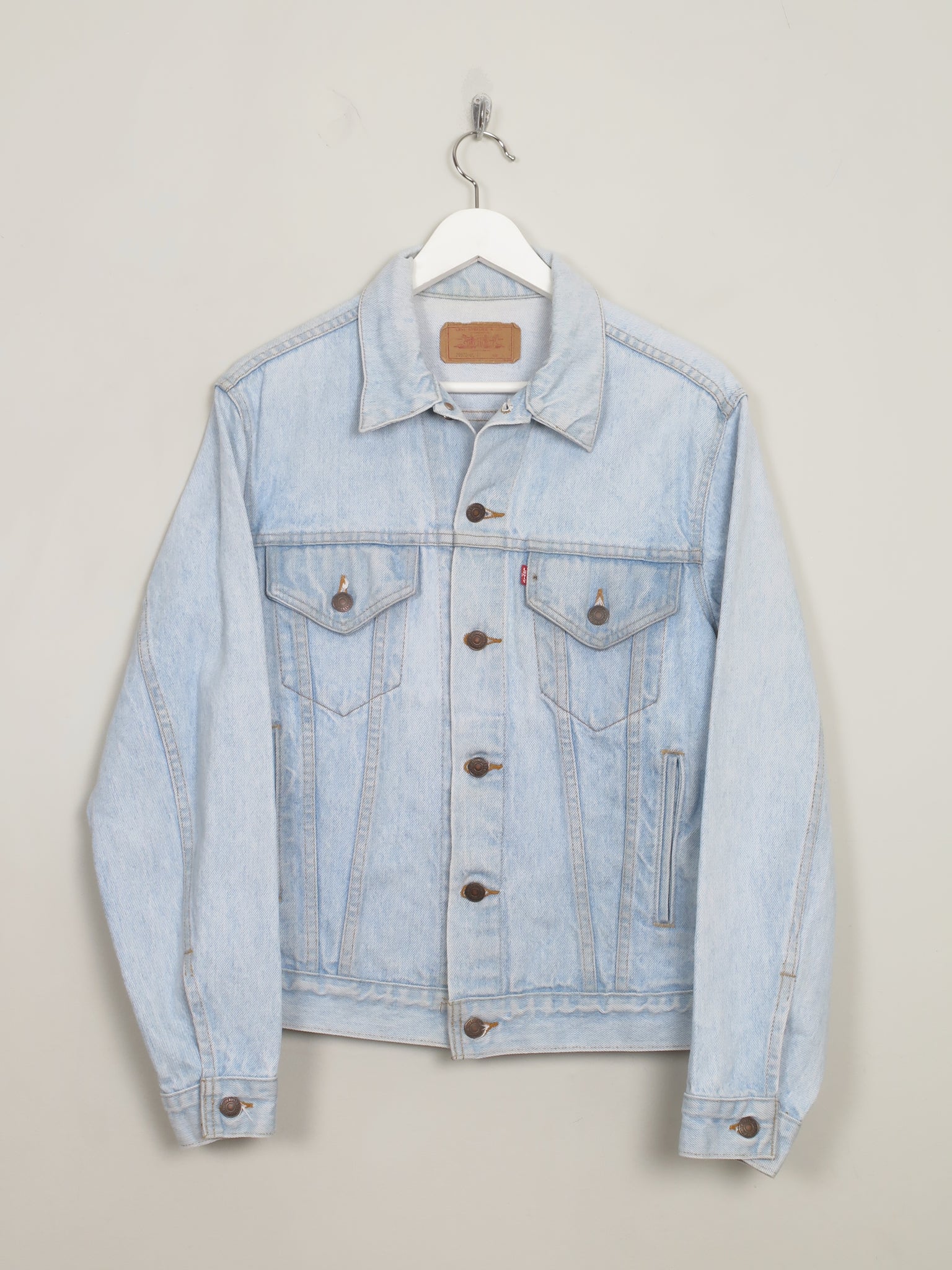 Men';s VIntage Blue Denim Levis Denim Jacket S