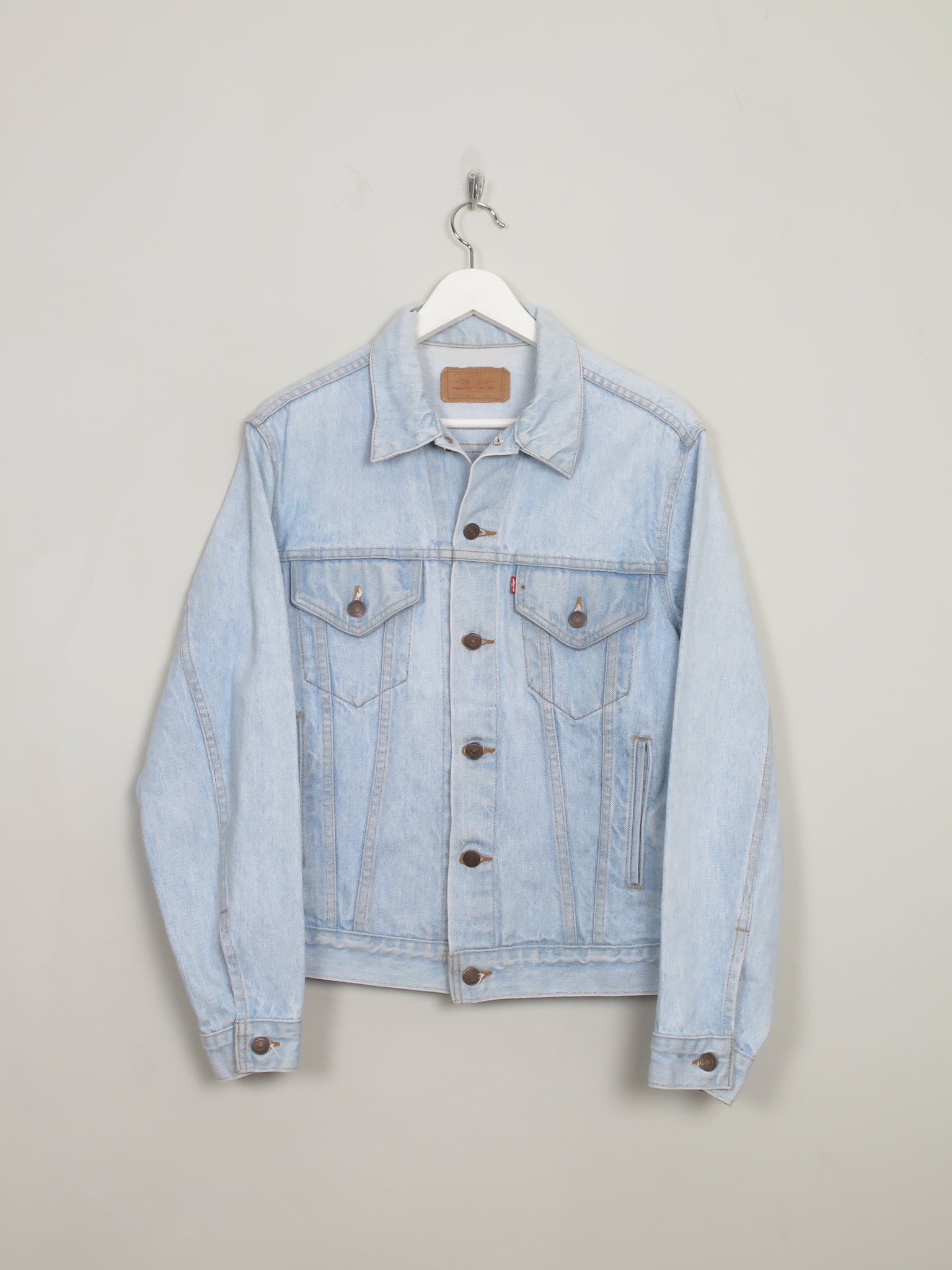 Men';s VIntage Blue Denim Levis Denim Jacket S