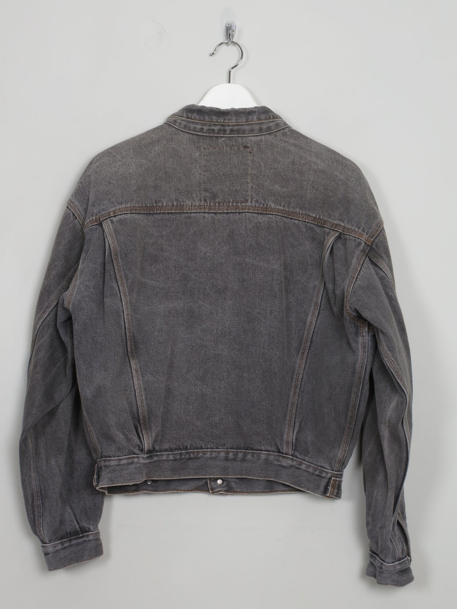 Men's Grey VIntage Denim Jacket S