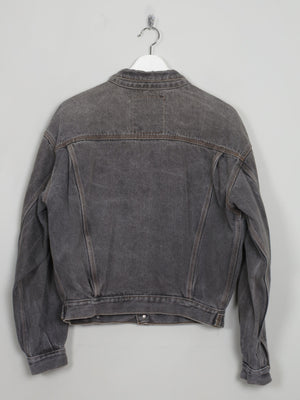 Men's Grey VIntage Denim Jacket S
