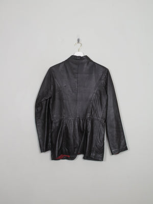Women's VIntage 1970s Brown Leather Jacket S
