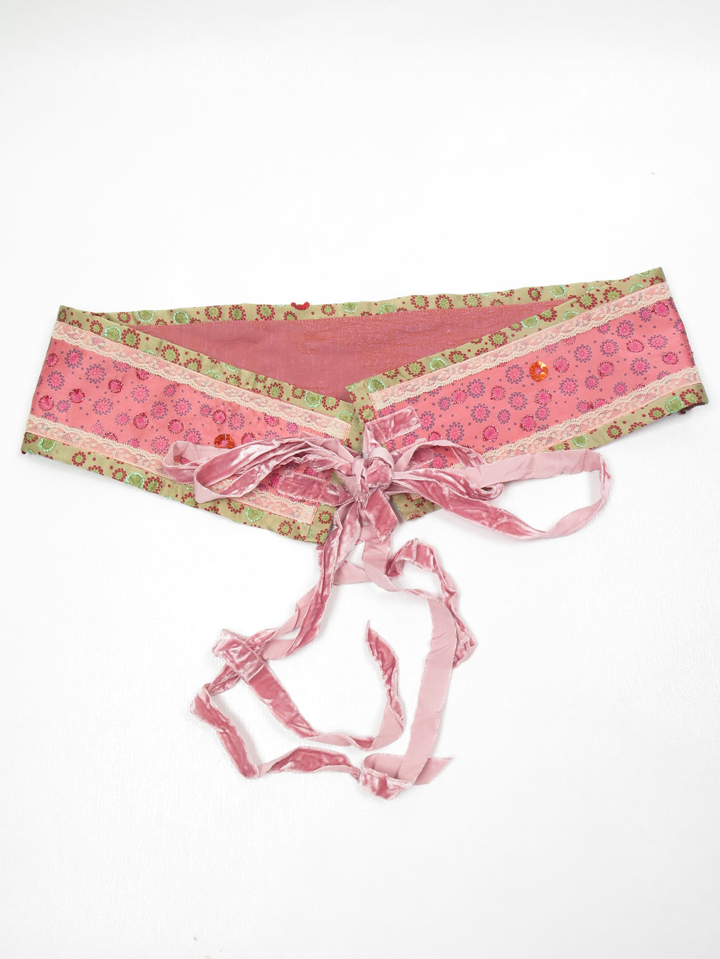 Vintage Avoca Silk Sash Style Belt M