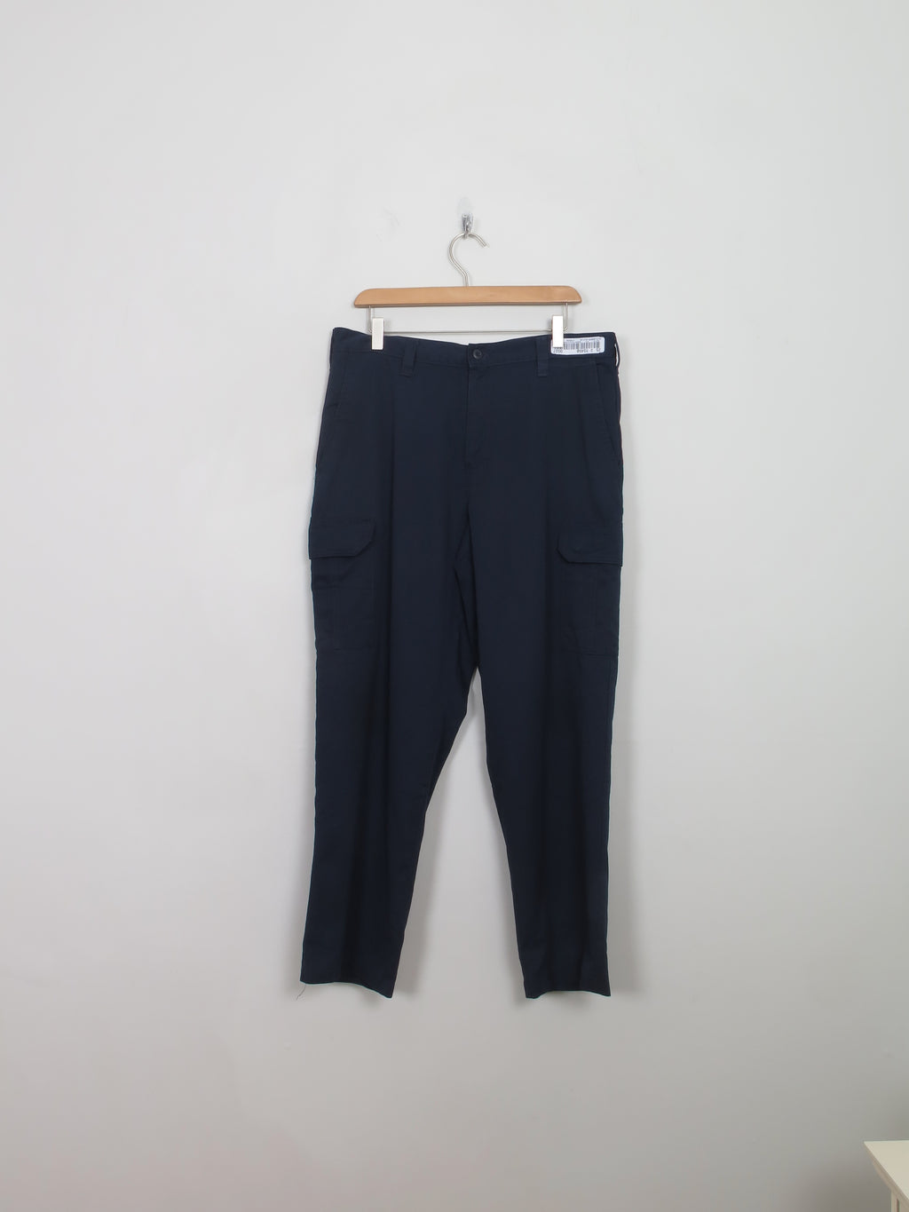 Men's Vintage Work Combat Navy Trousers 34" W 29' L