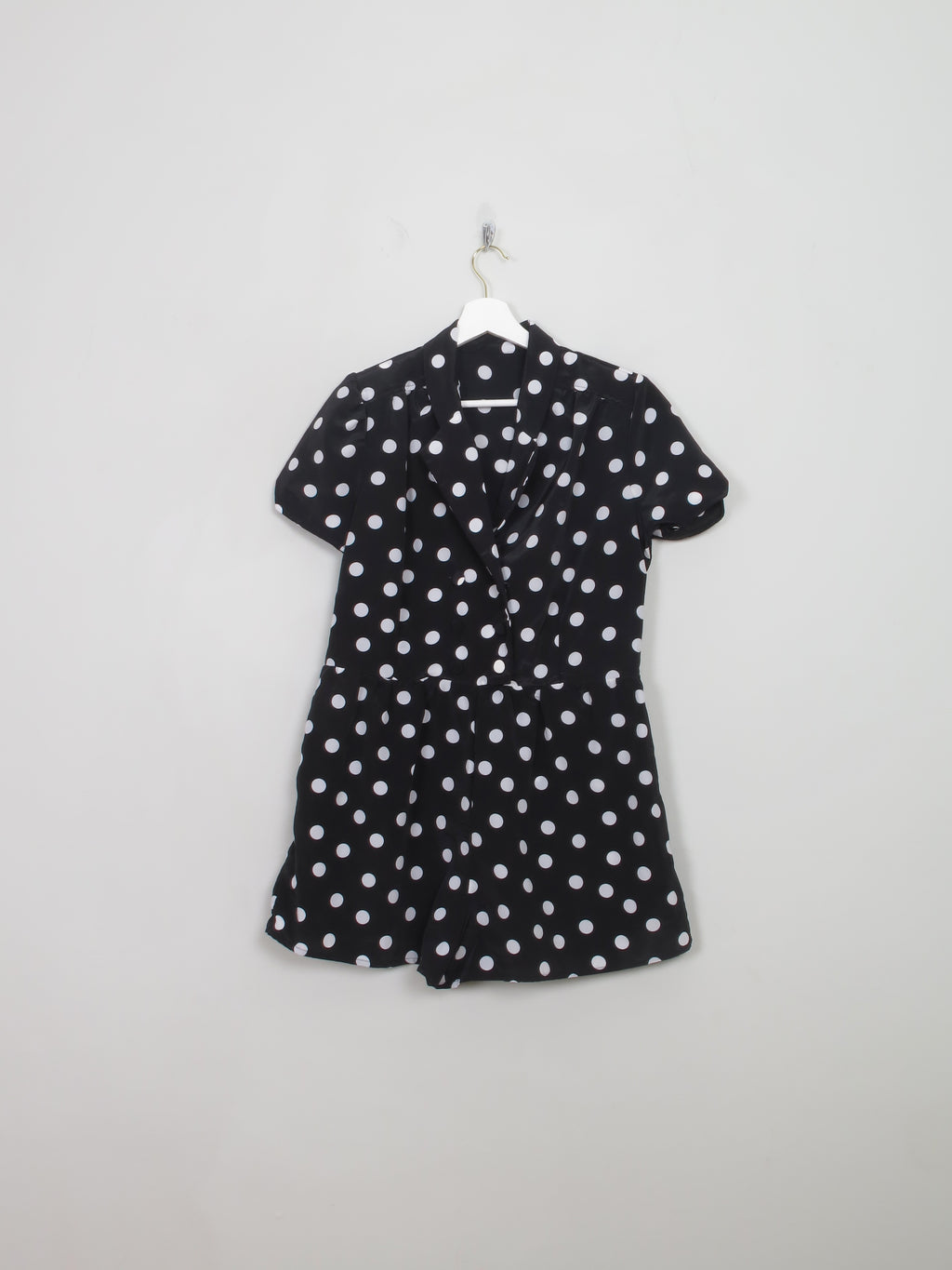 Vintage Polka Dot Playsuit S