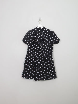 Vintage Polka Dot Playsuit S