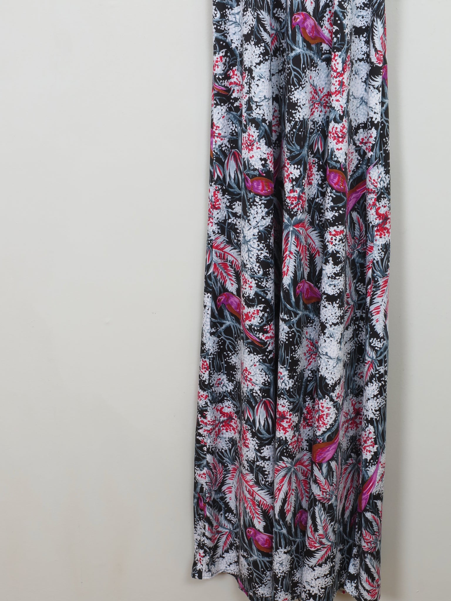 Vintage Printed 1970s Halterneck S
