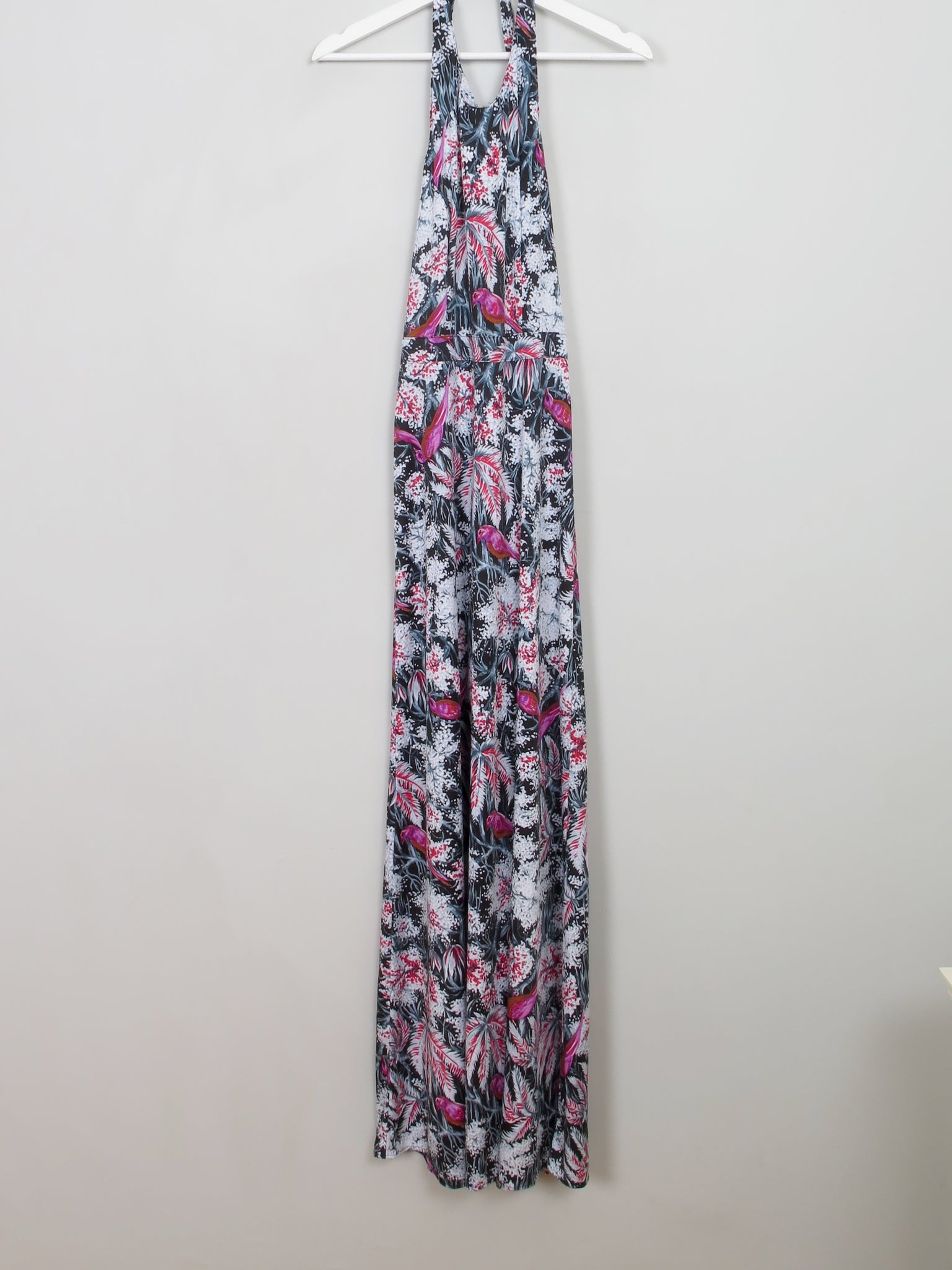 Vintage Printed 1970s Halterneck S