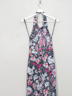 Vintage Printed 1970s Halterneck S