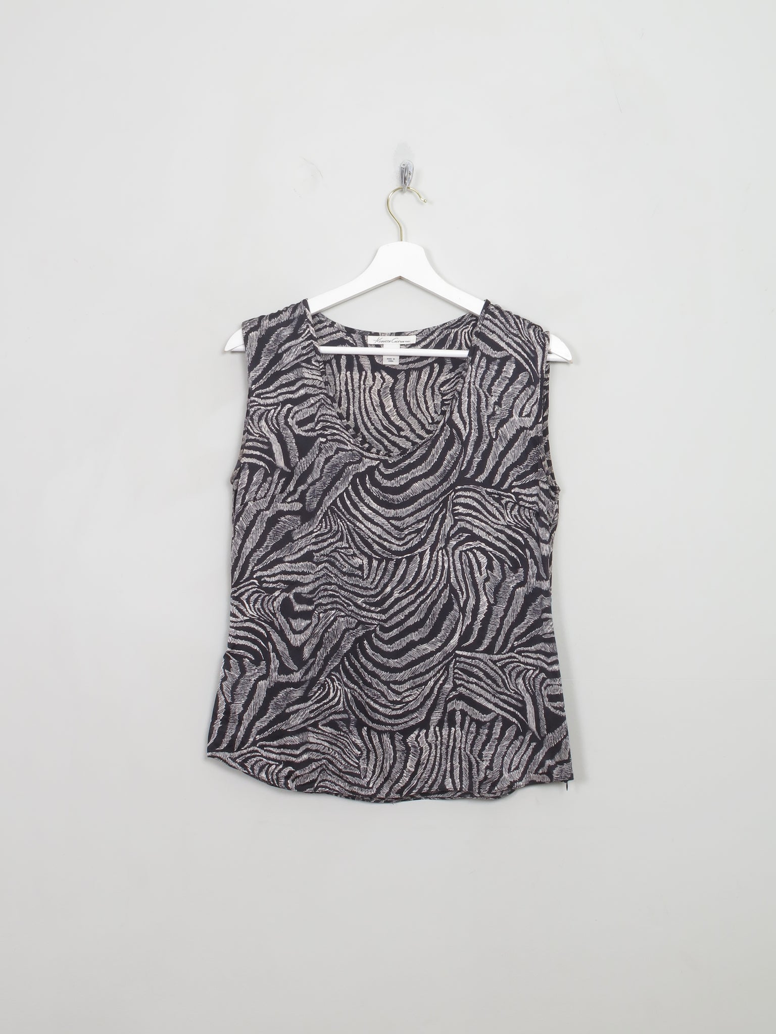 Women's Vintage Silk Kenneth Cole Top S