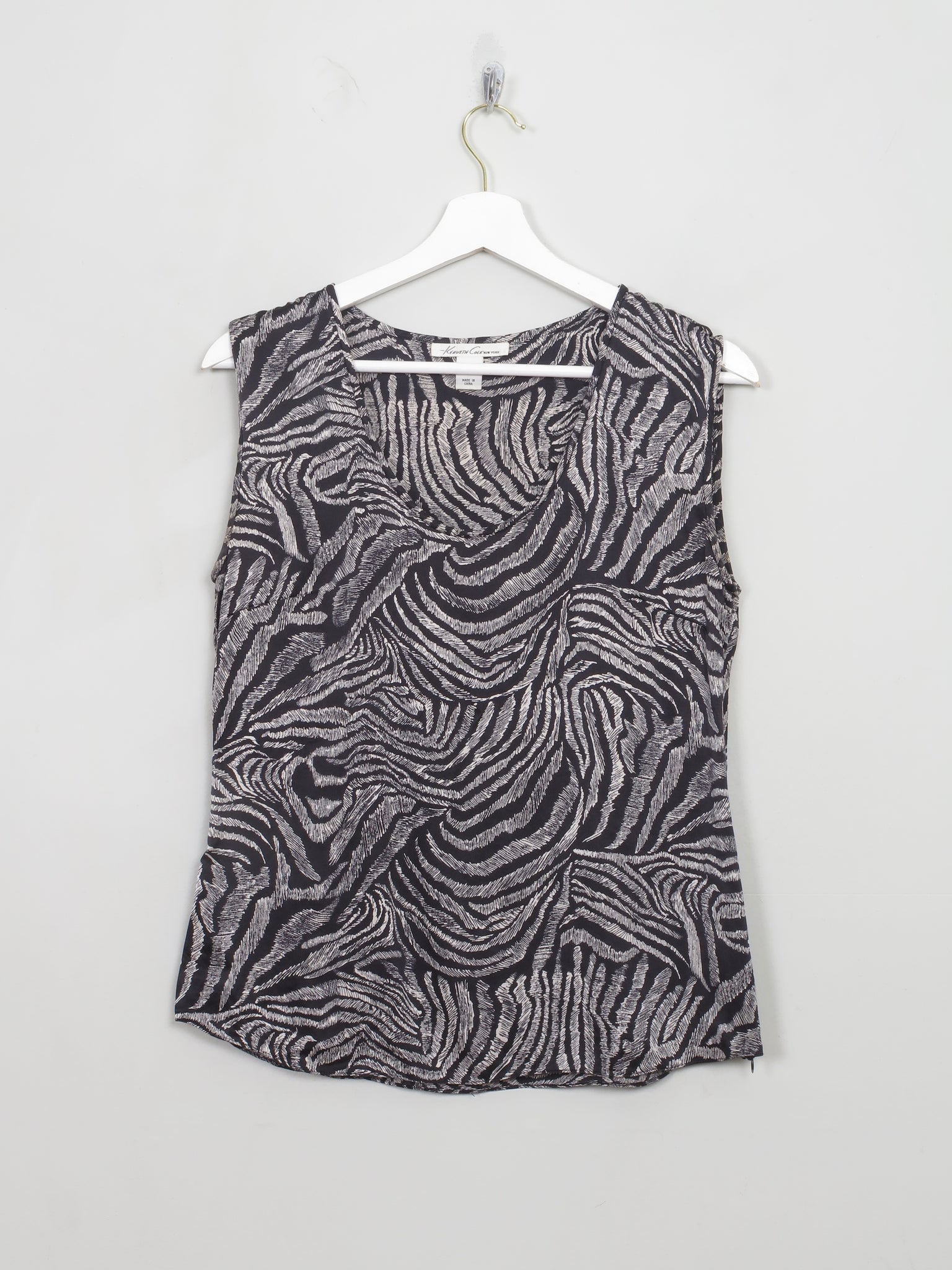 Women's Vintage Silk Kenneth Cole Top S