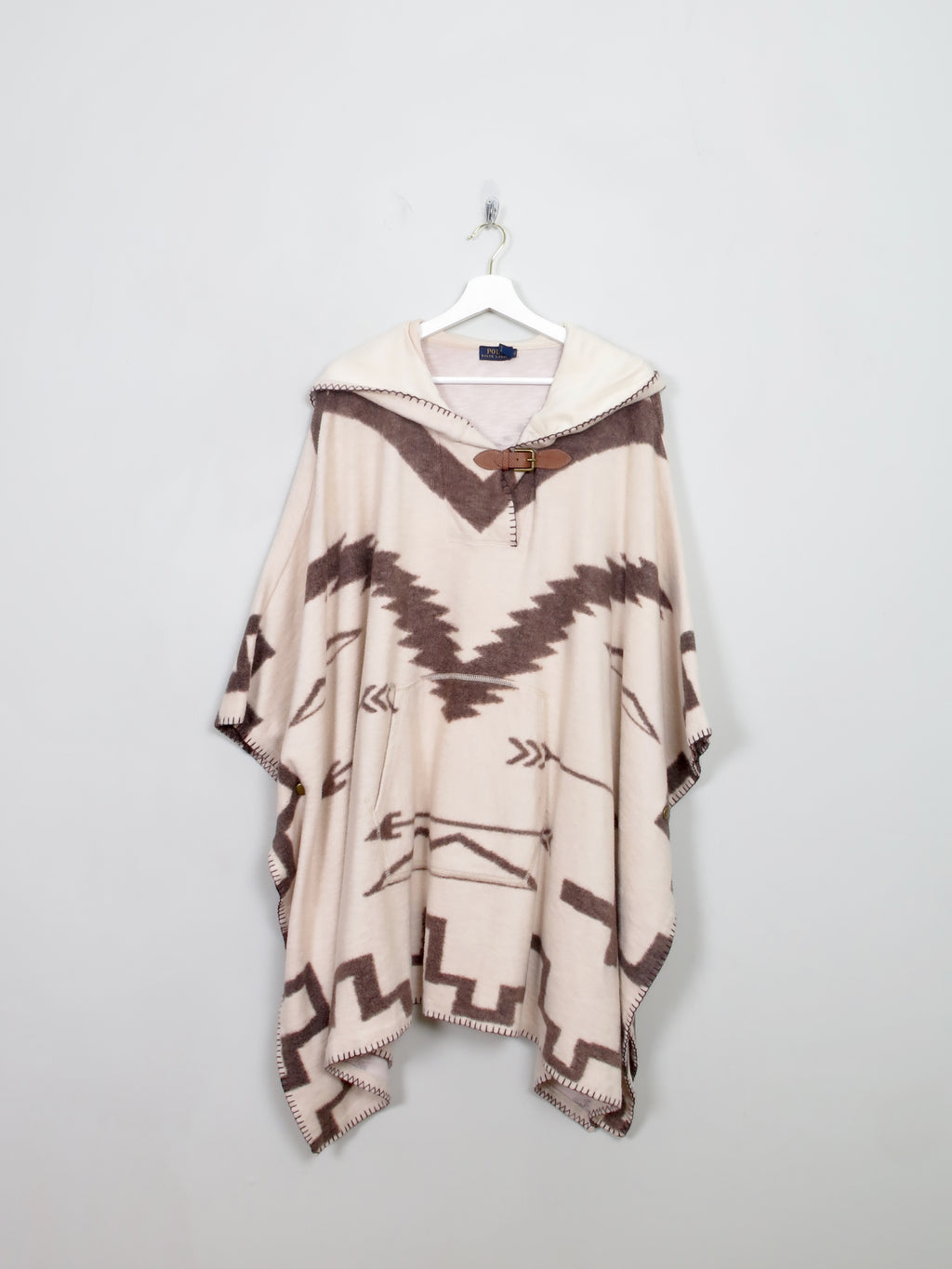Women's Vintage Ralph Lauren Navaho Poncho M/L