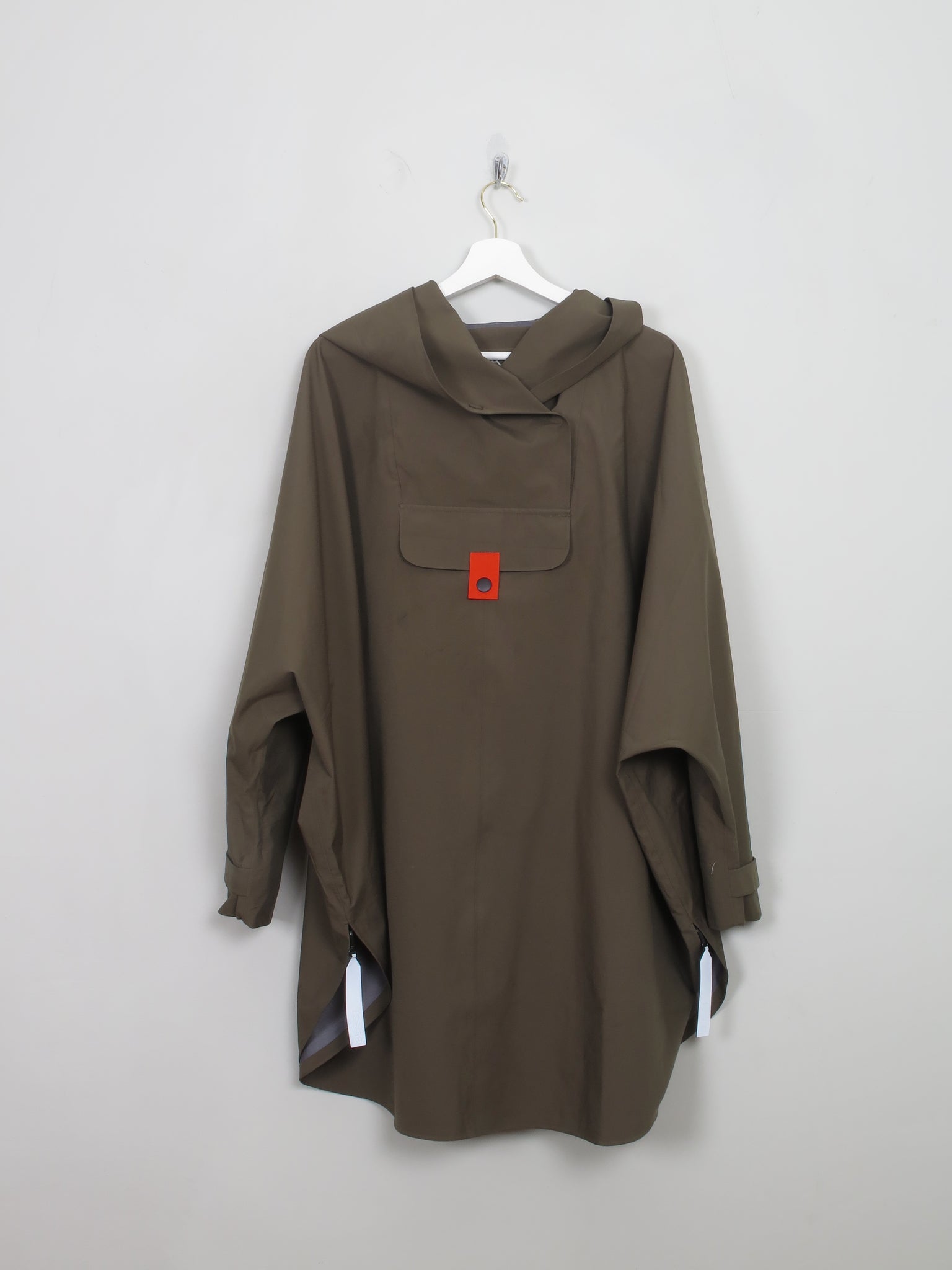 Women's Green Blaest Rain Proof Poncho S