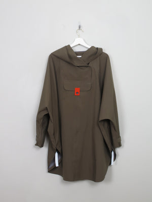 Women's Green Blaest Rain Proof Poncho S
