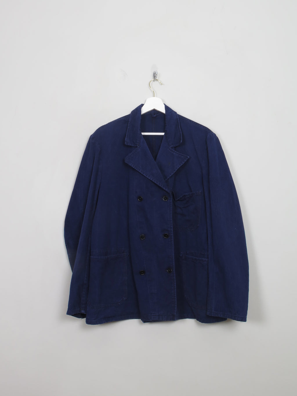 Men's Vintage Navy French Work Jacket L/42