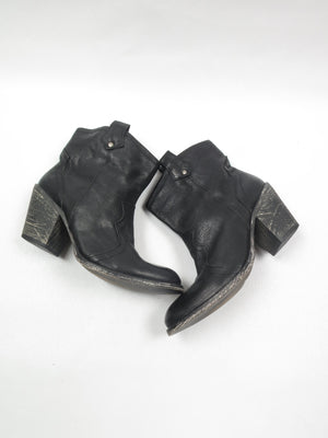 Vintage Cowboy Style Carvella Boots 37/4 - The Harlequin