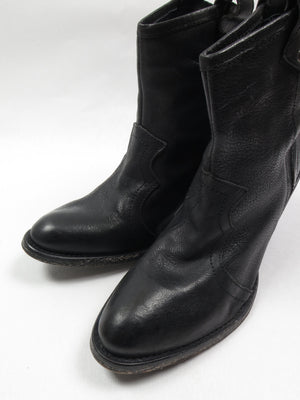 Vintage Cowboy Style Carvella Boots 37/4 - The Harlequin