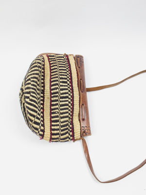 Women's Vintage Small Woven Bag - The Harlequin