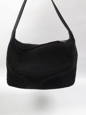 Women's Vintage Black Le Sac Shoulder Bag