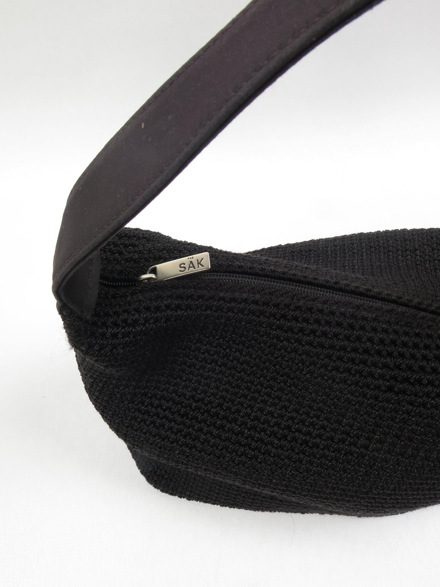 Women's Vintage Black Le Sac Shoulder Bag