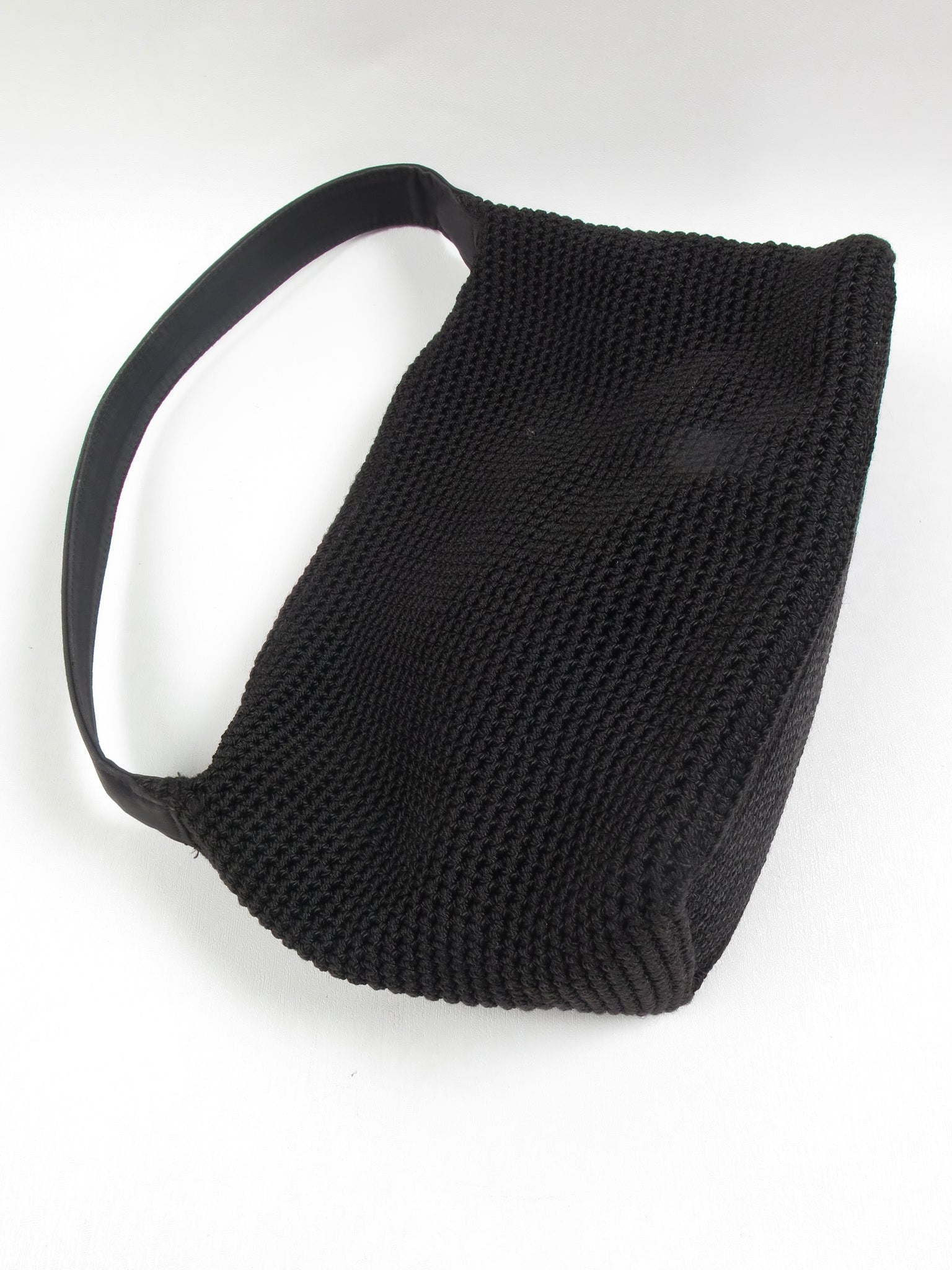 Women's Vintage Black Le Sac Shoulder Bag