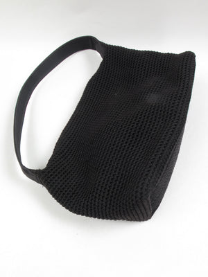 Women's Vintage Black Le Sac Shoulder Bag