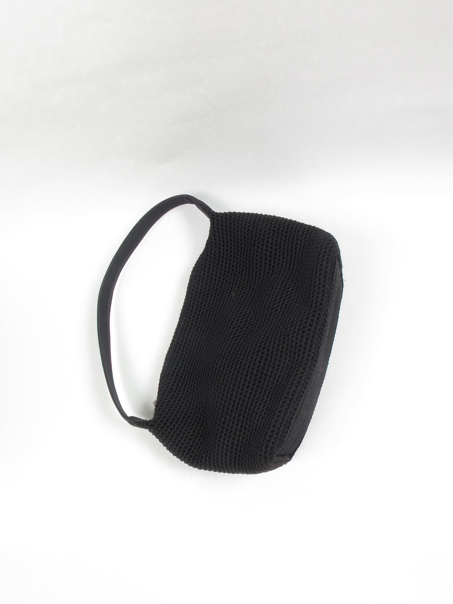 Women's Vintage Black Le Sac Shoulder Bag
